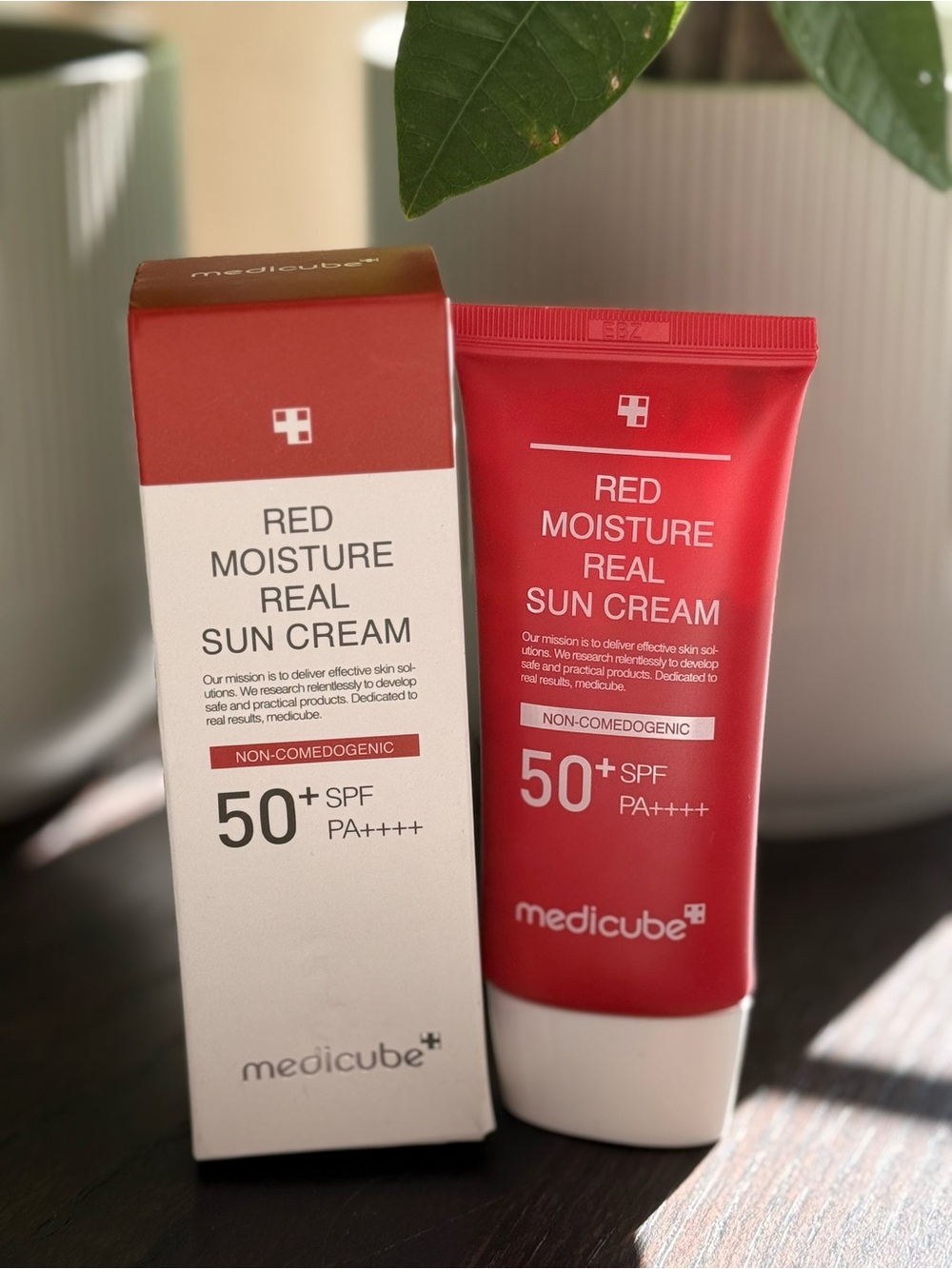 Medicube Red Moisture Real Sun Cream SPF 50+ PA++++